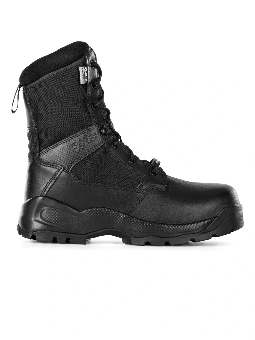 A.T.A.C. 2.08 Men's Black Shield Tactical Lace-Up Boots - 5.11. Size 10.5